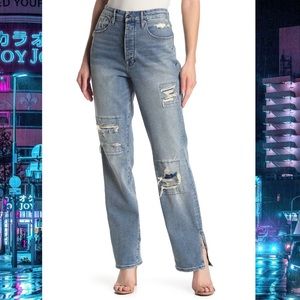 Good American “good boy” boyfriend jeans